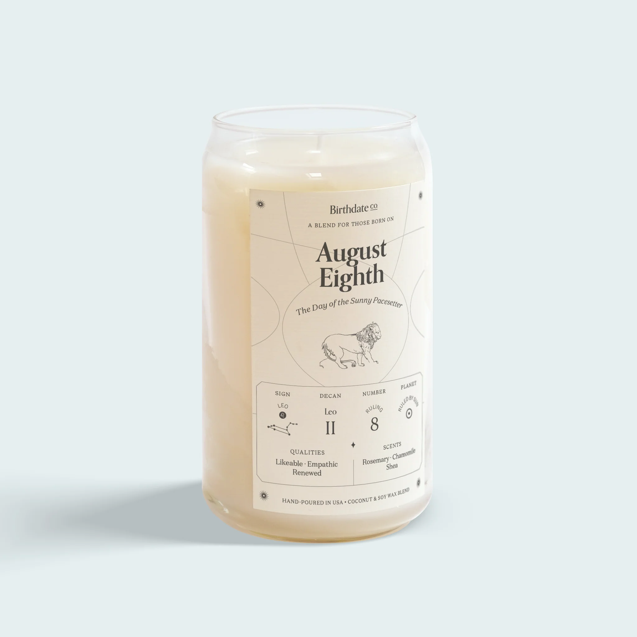 The August Eighth Candle