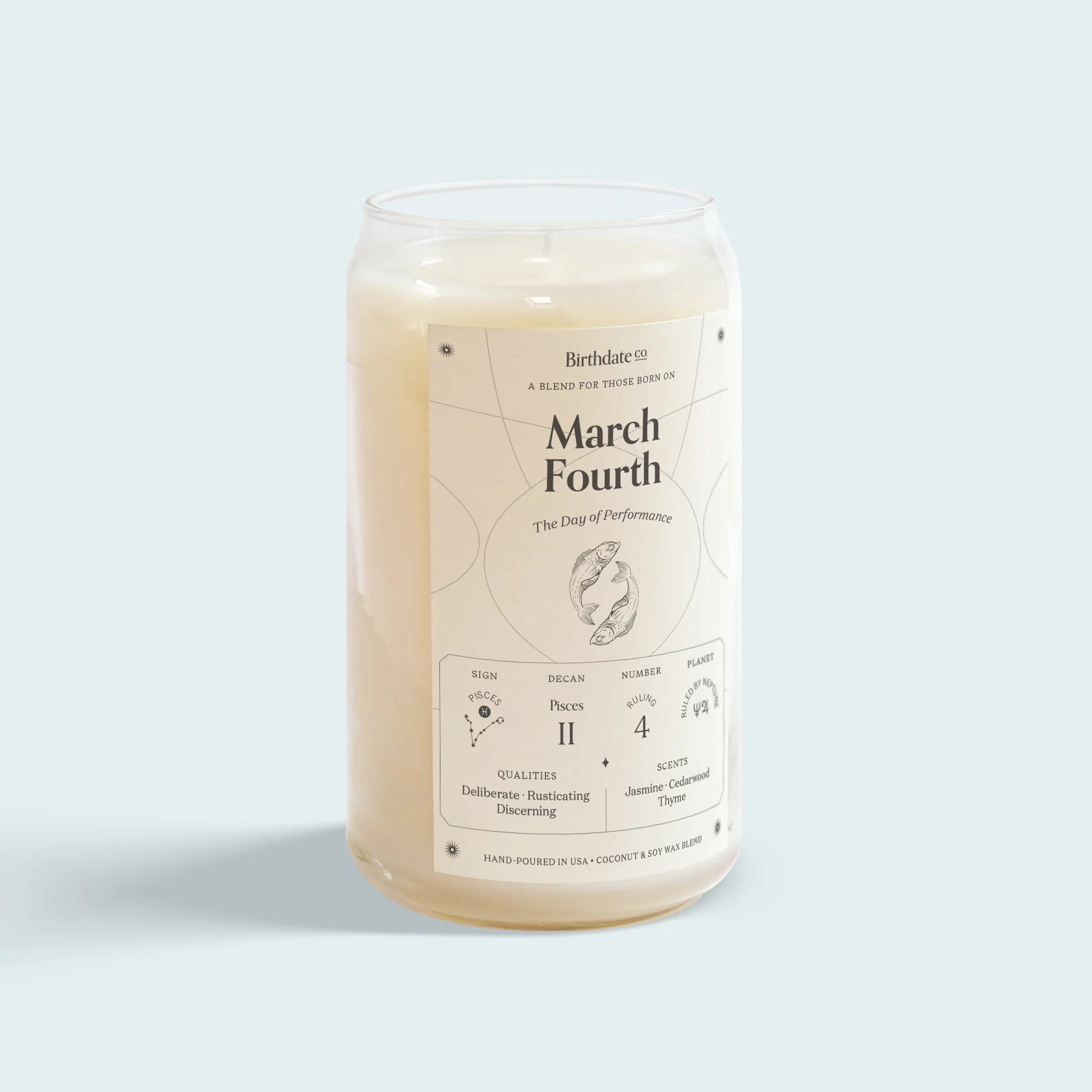 The March Fourth Candle